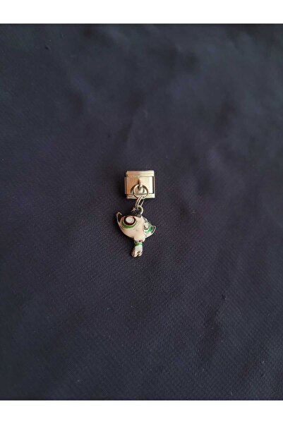 stainless steell powerpuff girls buttercup italyan bileklik charm