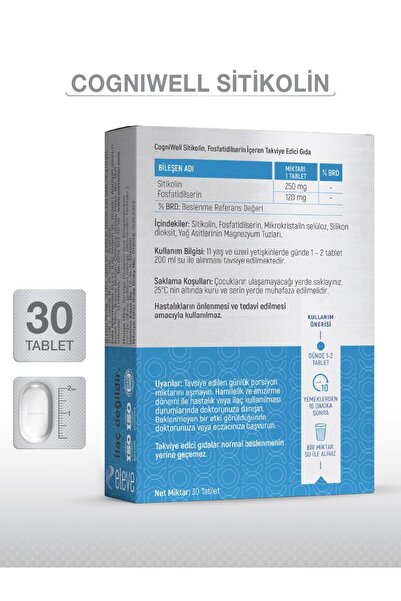 goodday COGNİWELL SİTİKOLİN 30 TABLET