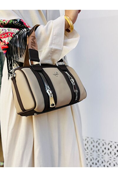 H&D COLLECTİON Geantă de mână pentru femei cu curea de umăr și accesorii cu f...