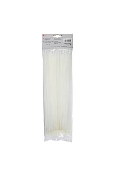 HöffTech Germany Set de 100 buc Coliere de Plastic, 300 mm x 3,6 mm,culoare a...