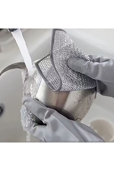 DAMMERUN 6-Piece Stainless Steel Mesh Dishcloth – Durable and Long-Lasting Dishwashing Cloth