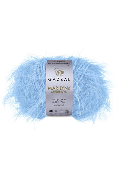 Gazzal Marilyn & Merinos %41 Australian Merino Wool %59 Polyamide – 50 g 88 m...