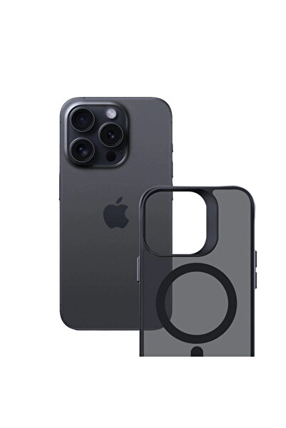 3MK Husa iPhone 16 Pro MagCase, neagră