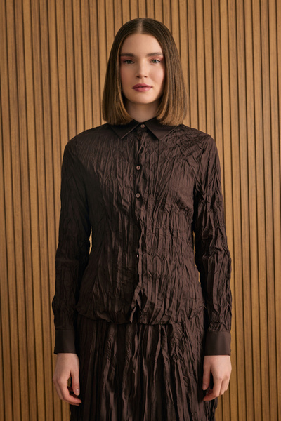 Aker Kraşlı Cotton Gömlek