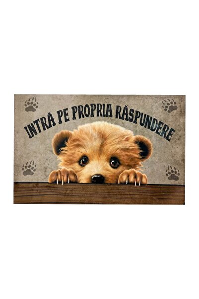 POEM.RO Covoras - Intra pe propria raspundere, urs