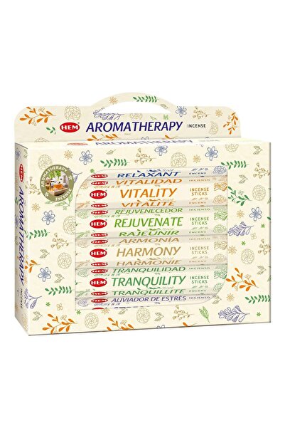 Feng Shui Set betisoare parfumate AROMATHERAPY cu 6 esente