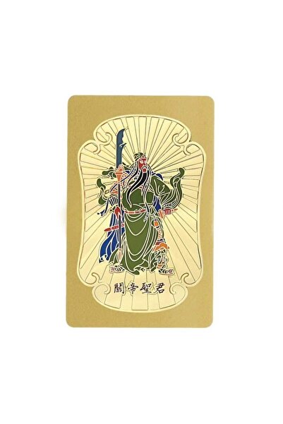 Feng Shui Card cu amuleta impotriva tradarilor Kuan Kung