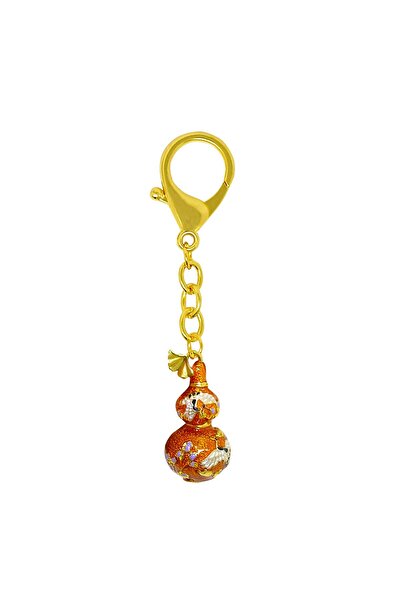 Feng Shui Wu Lou Amulet with the Merry Crane - Yellow