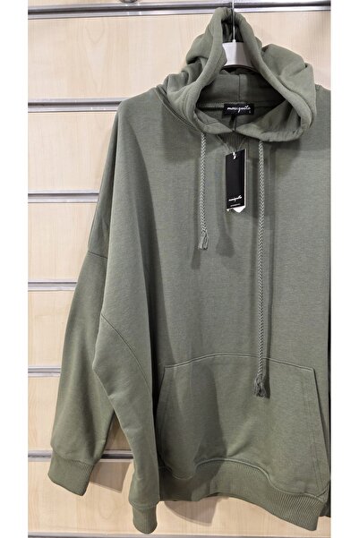 trendbysena Βαμβακερό γυναικείο φούτερ με κουκούλα με λεπτομέρεια τσέπης καγκουρό