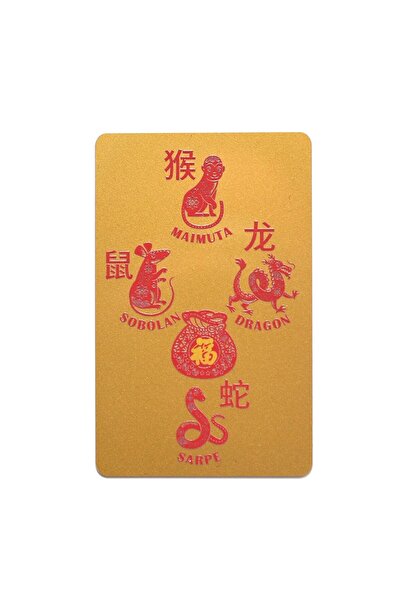 Feng Shui Card Crucea de Pamant pentru zodia Maimuta