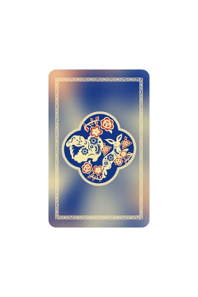 Feng Shui Card cu prietenii secreti - Caine si Iepure 2025