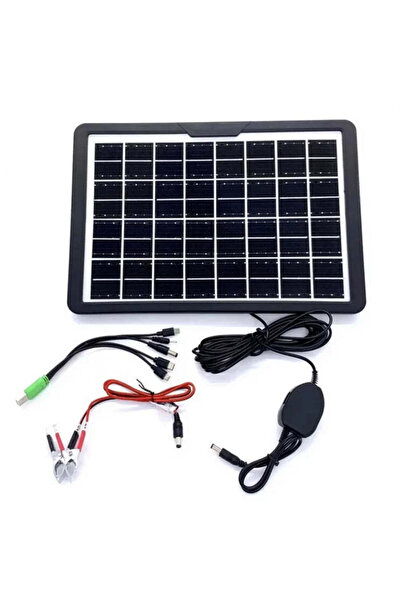 TEHNOSHOP Portable solar panel 15W 16V USB camping device charging
