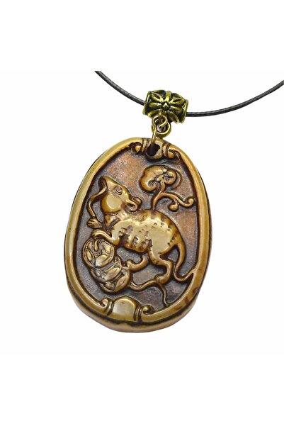 Feng Shui Amuleta medalion cu zodia sobolan