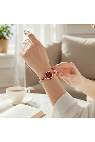 Neorney Her Güne Uygun Zarif Taşlı Kadın Kol Saati