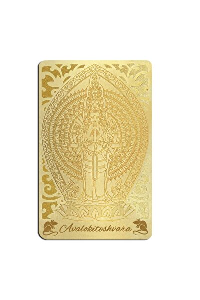 Feng Shui Card de protectie pentru zodia sobolan AVALOKITESHVARA