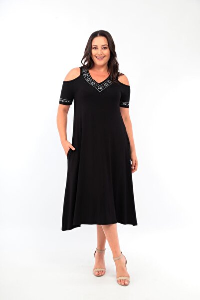 MojerHermosa Patterned Combed Cotton Dress