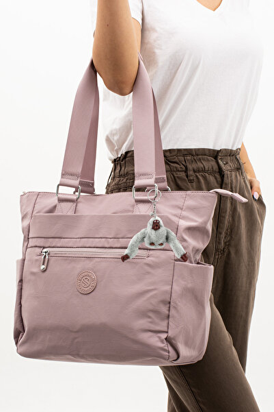 Çantaland Geantă de umăr și crossbody din țesătură Crinkle pentru femei – cu ...