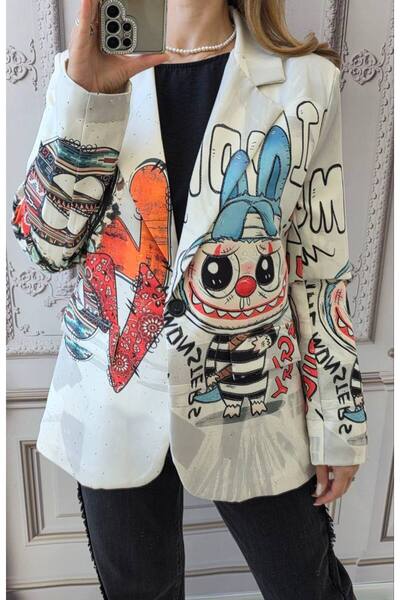 MAXORA SHOP LaBubu jacket with cheerful prints