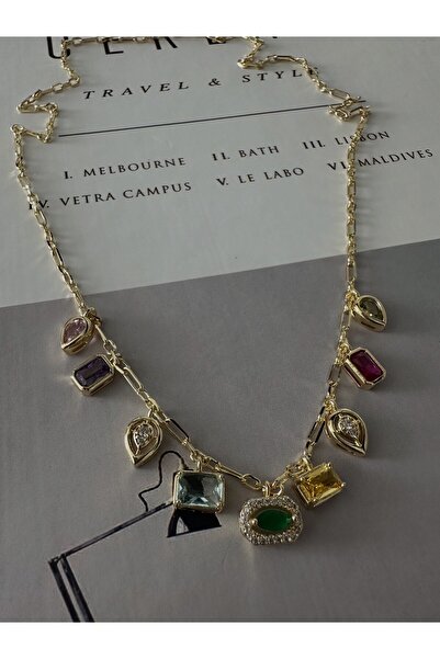 Miniella Renkli Zincir Kolye