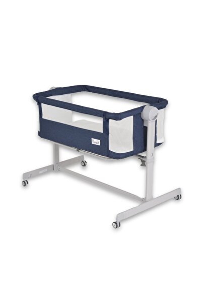 Moni Patut Bebelusi Pengy Blue, Functie co sleeping si Antireflux, Saltea inclusa