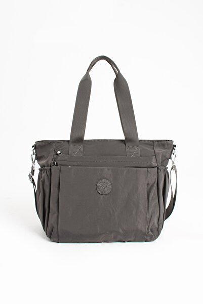 Sanmorris 4017 Women's Large Size Compartmentalized Waterproof Parachute Fabric Crossbody and Shoulder Strap Bag