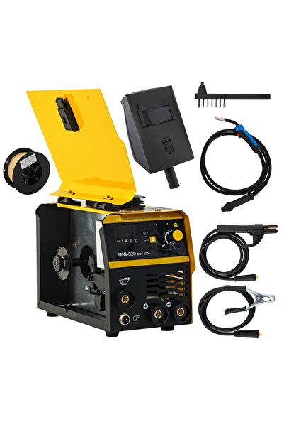 DDT Aparat de sudură/invertor MIG/MMA PROFESIONAL cu electrozi și sârmă, 220 ...