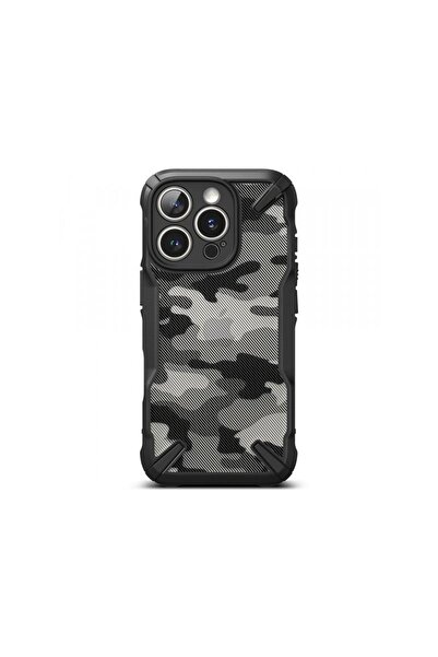 Ringke Husa pentru Apple iPhone 16 Pro Max Fusion X Camo Neagra