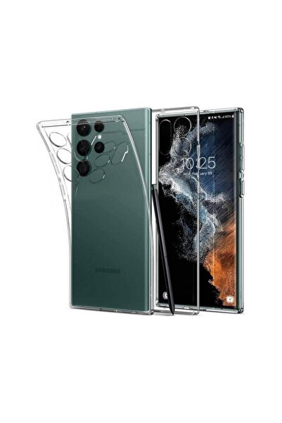 Spigen Θήκη για Samsung Galaxy S22 Ultra 5G S908 Διαφανής Υγρού Κρυστάλλου AC...