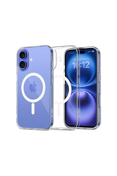 Tech-Protect Husa MagSafe pentru Apple iPhone 16 Flexair+ Transparenta