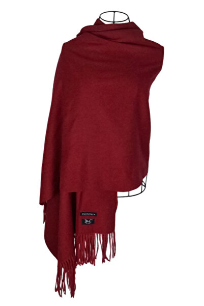 DACSHOP Women's scarf uni 24U, 180x70cm, red maple