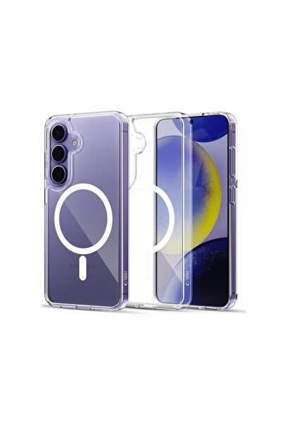 Tech-Protect Husa MagSafe pentru Samsung Galaxy S25 S931 Flexair Hybrid Trans...