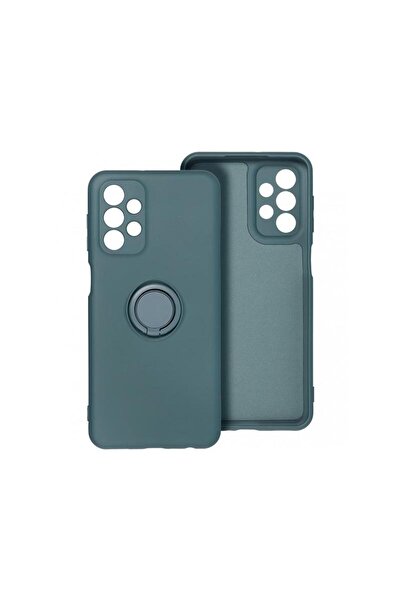 OEM Husa pentru Samsung Galaxy A16 5G A166 / A16 4G A165 Silicone Ring Verde