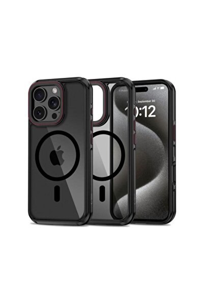 Tech-Protect Husa MagSafe pentru Apple iPhone 16 Pro Max Maghybrid Neagra