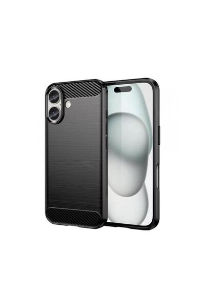 OEM Husa pentru Apple iPhone 16 Plus Carbon Neagra