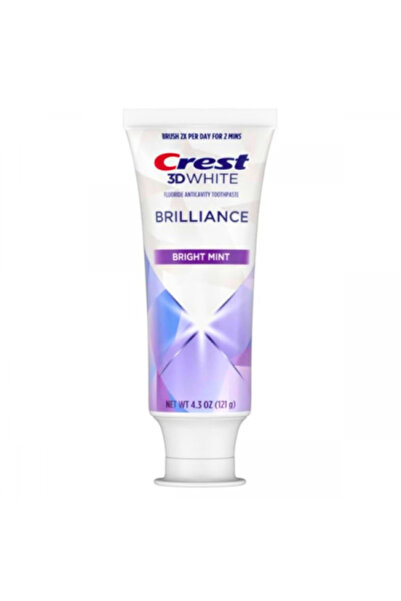 CREST 3D White Brilliance Bright Mint Tooth Whitening Paste 121g