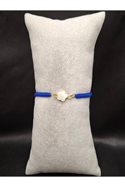 Han Ticarethane Star Model Natural Stone Macrame Bracelet