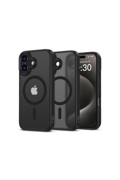 Tech-Protect Husa MagSafe pentru Apple iPhone 16 Magcam Neagra