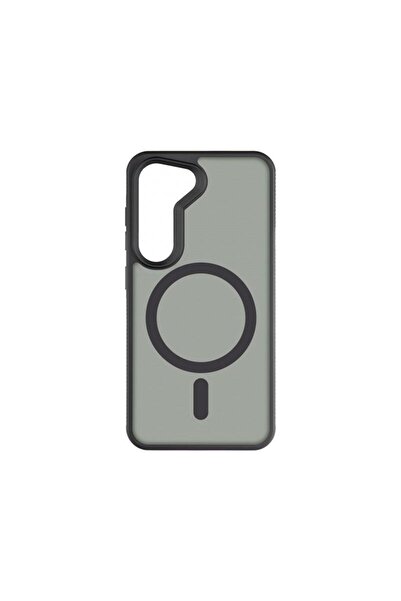 3MK Husa MagSafe pentru Samsung Galaxy S23 S911 Smoke MagCase Neagra