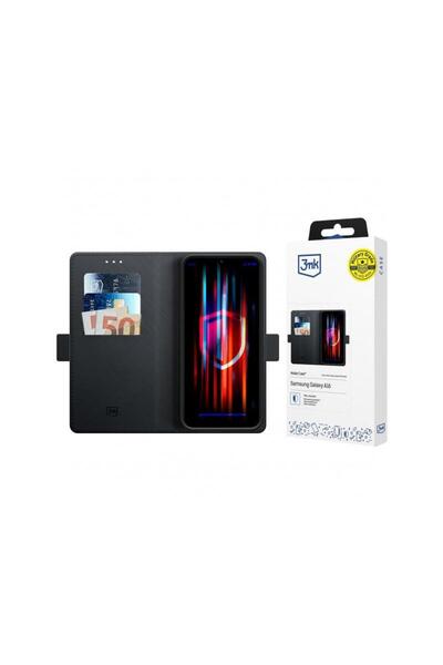 3MK Husa pentru Samsung Galaxy A16 5G A166 / A16 4G A165 Wallet Neagra