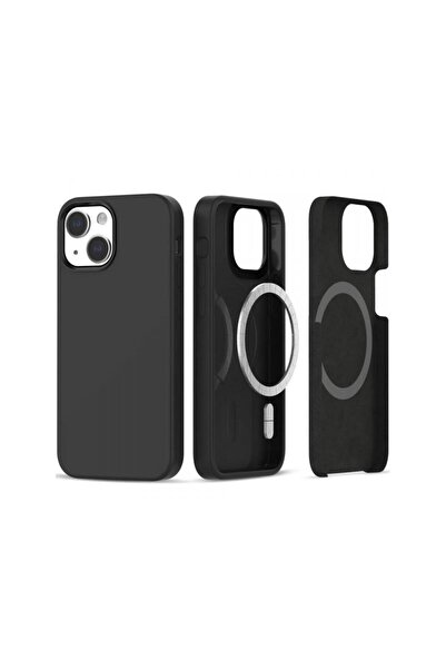 Tech-Protect Husa MagSafe pentru Apple iPhone 14 / 13 Silicone Neagra