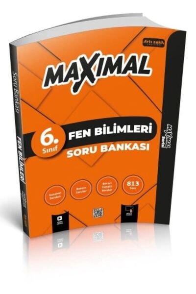 Artı Zeka Yayınları MAXİMAL 6. SINIF FEN BİLİMLERİ SORU BANKASI
