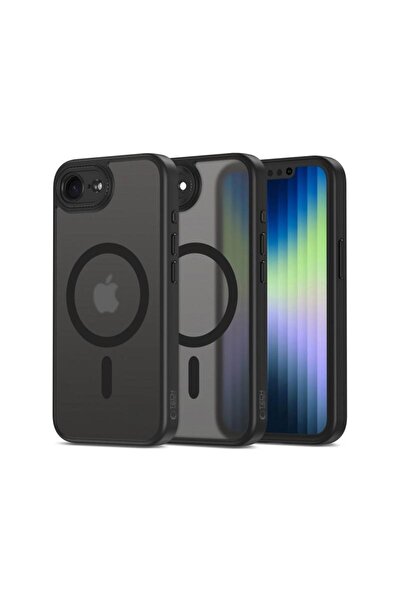 Tech-Protect Husa MagSafe pentru Apple iPhone 16e Magcam Neagra