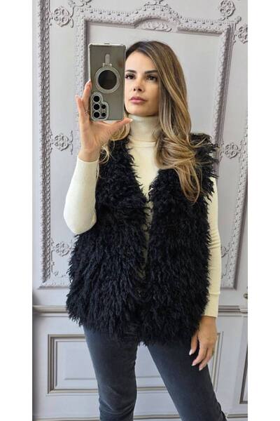 MAXORA SHOP Fluffy vest made of soft material