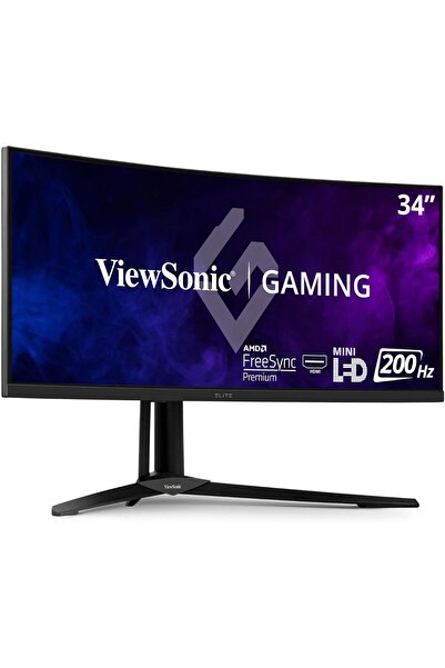ViewSonic XG341C-2K GAMING MONITOR 34 1MS 200HZ VA MINI LED 3440X1440 WQHD