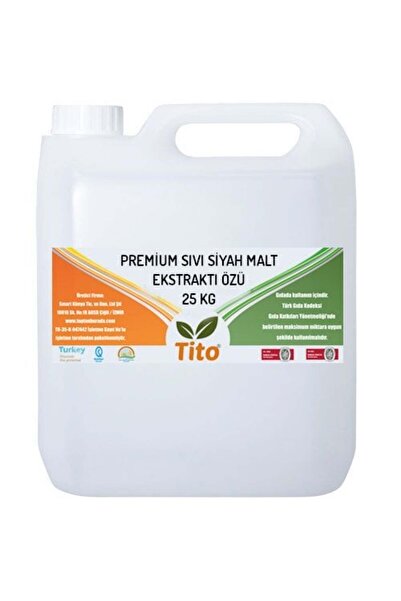 tito Premium Sıvı Siyah Malt Ekstraktı Özü 25 kg
