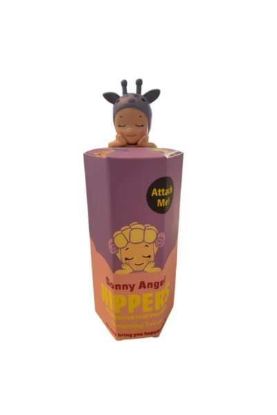 OEM Figurina surpriza, Angel Hippers bebe, Inger papusa dormind, accesoriu telefon, laptop, 8 cm, 4 ani+