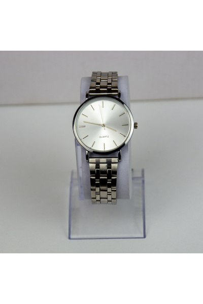 QUARTZ Erkek Kol Saati Çelik Kordonlu Analog Minimalist Tasarım