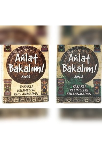 abnturk Ambalaj Boyutu 10*6cm Tabu Kartları Kelime Oyunu Eğitici Ürün Yerli Üretim 1. Sınıf Malzeme Yüksek