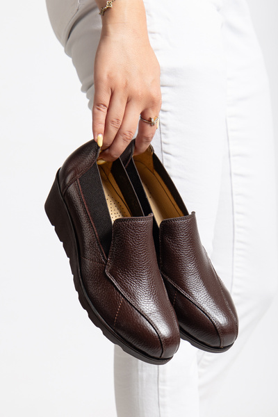 Elile Shoes Hakiki Deri 36 Numaradan 41-42 Numaraya Kadar Comfort Kadın Ayakkabı