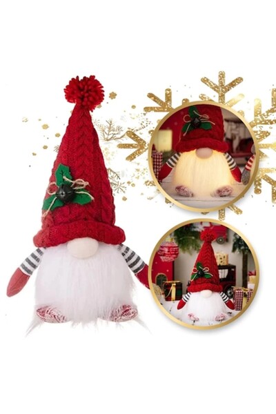 Manolex Elf/Gnome with LED light, handmade, Plus, Seat with stabilizing eleme...